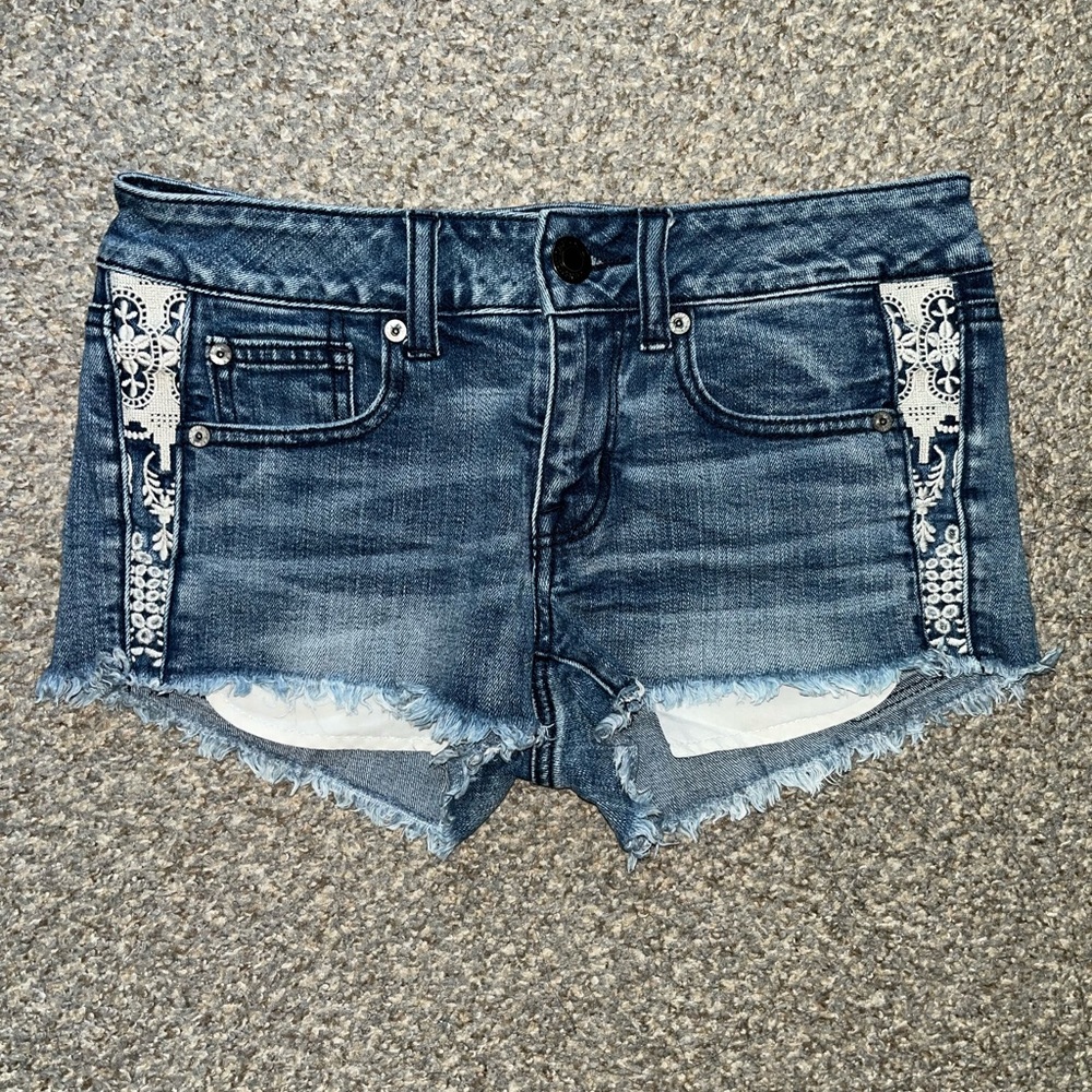 American Eagle Jean Shorts Size 2
